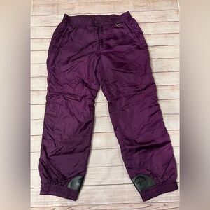 Tyrolia Skiwear Pants Men’s purple Ski Skiing Snow Winter Outdoor Zip Pocket 38